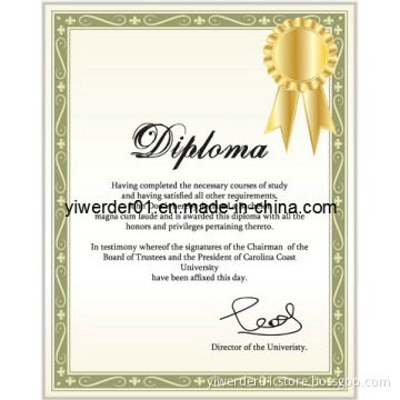 Anti-Counterfeiting Securities Paper Document Printing (H-082)